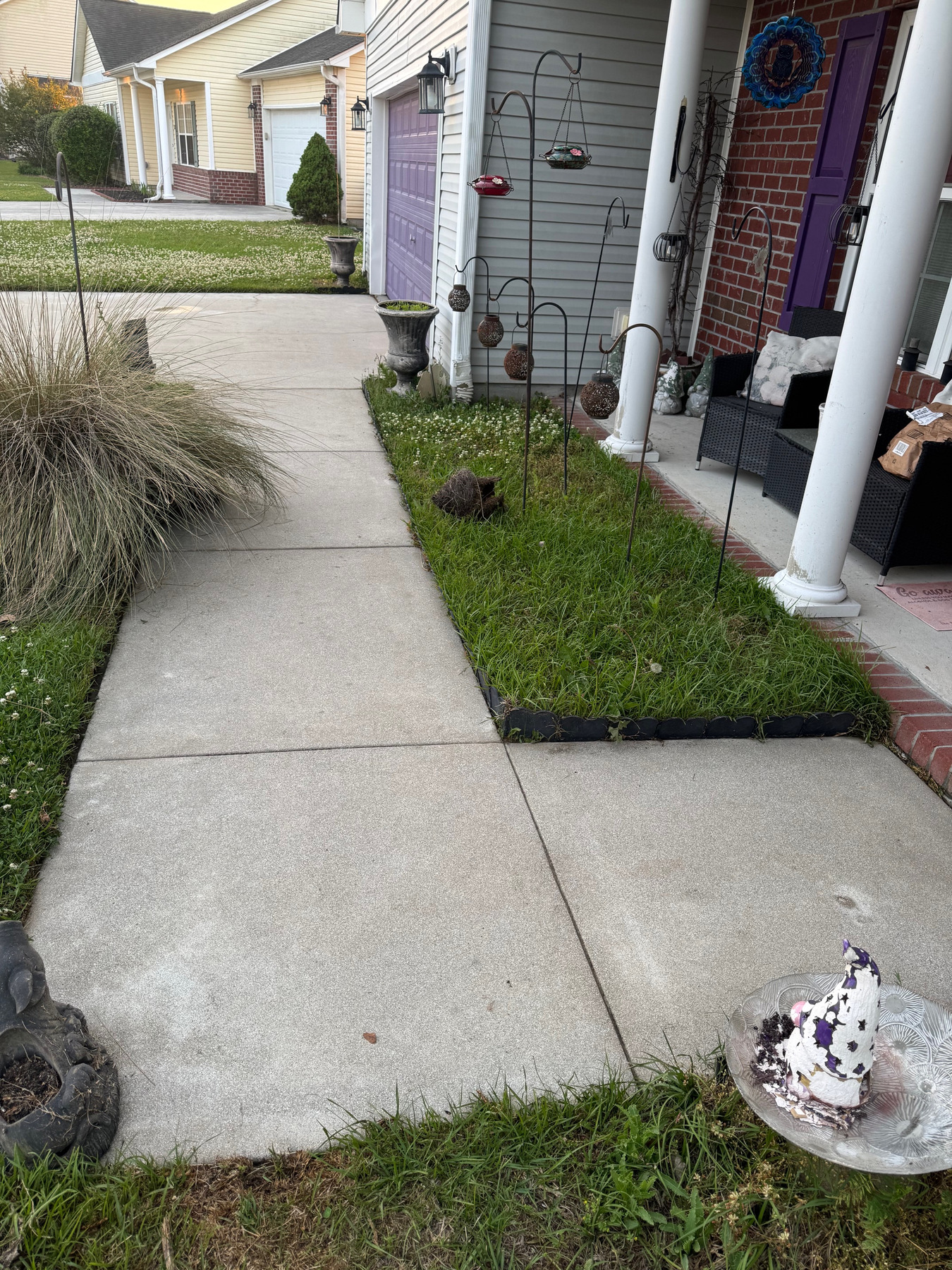 Walkway after